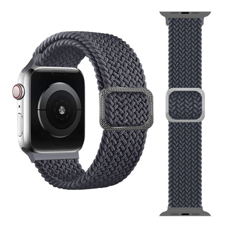 バックル編み込み伸縮ストラップウォッチバンド、Apple Watch Series 9&8&7 41mm / SE 3&SE 2&6&SE&5&4 40mm / 3&2&1 38mm（レインボーカラー）、Apple Watch Series 8&7 41mm / SE 2&6&SE&5&4 40mm / 3&2&1 38mm用