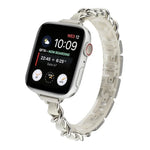 小さいウエスト用セブンビーズステンレススチールストラップウォッチバンド Apple Watch Series 6 & SE用、Apple Watch Ultra 49mm / Series 8&7 45mm / SE 2&6&SE&5&4 44mm / 3&2&1 42mm用、Apple Watch Series 8&7 41mm / SE 2&6&SE&5&4 40mm / 3&2&1 38mm用