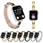 小さいウエスト用セブンビーズステンレススチールストラップウォッチバンド Apple Watch Series 6 & SE用、Apple Watch Ultra 49mm / Series 8&7 45mm / SE 2&6&SE&5&4 44mm / 3&2&1 42mm用、Apple Watch Series 8&7 41mm / SE 2&6&SE&5&4 40mm / 3&2&1 38mm用