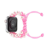 アンブレラロープビーズナイロン交換用ウォッチバンド Apple Watch Series 6 & SE &用、Apple Watch Ultra 49mm / Series 8&7 45mm / SE 2&6&SE&5&4 44mm / 3&2&1 42mm用、Apple Watch Series 8&7 41mm / SE 2&6&SE&5&4 40mm / 3&2&1 38mm用