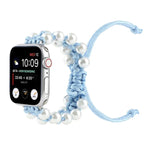 アンブレラロープビーズナイロン交換用ウォッチバンド Apple Watch Series 6 & SE &用、Apple Watch Ultra 49mm / Series 8&7 45mm / SE 2&6&SE&5&4 44mm / 3&2&1 42mm用、Apple Watch Series 8&7 41mm / SE 2&6&SE&5&4 40mm / 3&2&1 38mm用