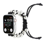 アンブレラロープビーズナイロン交換用ウォッチバンド Apple Watch Series 6 & SE &用、Apple Watch Ultra 49mm / Series 8&7 45mm / SE 2&6&SE&5&4 44mm / 3&2&1 42mm用、Apple Watch Series 8&7 41mm / SE 2&6&SE&5&4 40mm / 3&2&1 38mm用