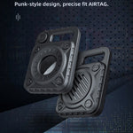 Anti-scratch Shockproof TPU Protective Cover Case with Keychain Hook Loop, Punk Armor