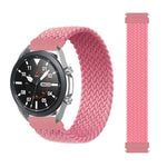 Samsung Galaxy Watch 46mm用調節可能ナイロン編み弾性交換用ストラップウォッチバンド、125mm、135mm、145mm、155mm
