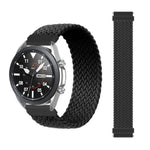 Samsung Galaxy Watch 3 41mm用調節可能ナイロン編み伸縮交換用ストラップ時計バンド、165mm