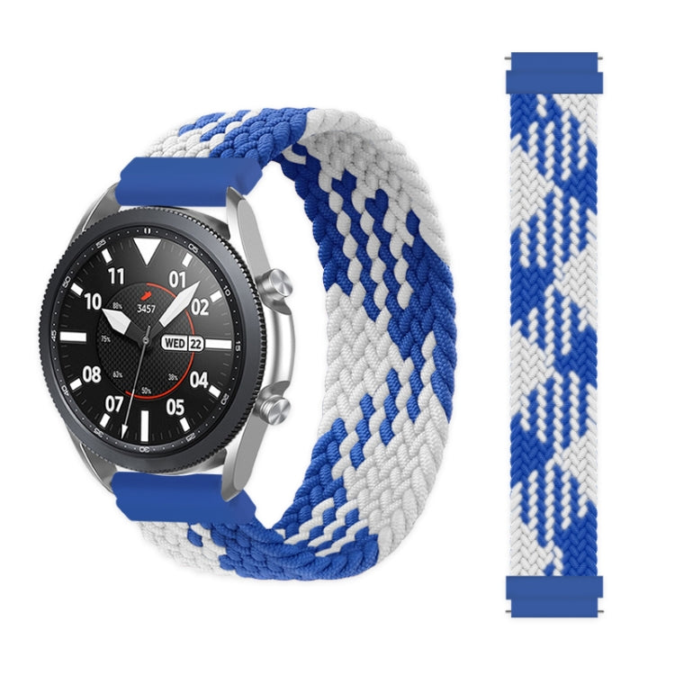 Samsung Galaxy Watch Active / Active2 40mm / Active2 44mm用調節可能ナイロン編み弾性交換用ストラップウォッチバンド、125mm、135mm、145mm、155mm