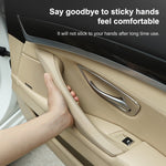 Car Leather Right Side Inner Door Handle Assembly 51417225854 for BMW 5 Series F10 / F18 2011-2017, Right Side (Black), Right Side (Beige), Right Side (Creamy-white), Right Side (Grey), Right Side (Wine Red), Right Side (Mocha)