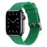 竹節シリコン交換用ストラップウォッチバンド Apple Watch Series 7 41mm / & 6 & SE & 5 & 4 40mm用、Apple Watch Series 7 45mm / & 6 & SE & 5 & 4 44mm用