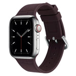 竹節シリコン交換用ストラップウォッチバンド Apple Watch Series 7 41mm / & 6 & SE & 5 & 4 40mm用、Apple Watch Series 7 45mm / & 6 & SE & 5 & 4 44mm用