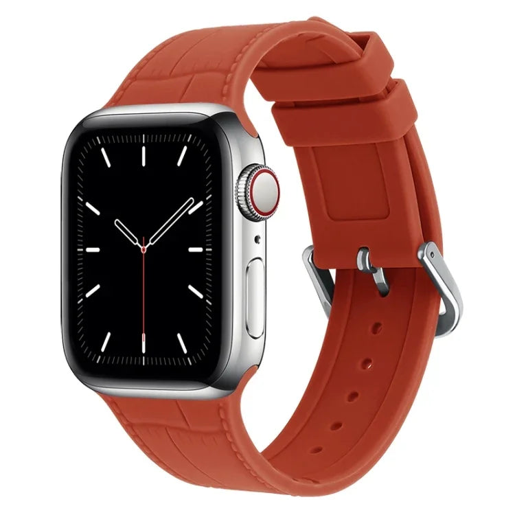 竹節シリコン交換用ストラップウォッチバンド Apple Watch Series 7 41mm / & 6 & SE & 5 & 4 40mm用、Apple Watch Series 7 45mm / & 6 & SE & 5 & 4 44mm用