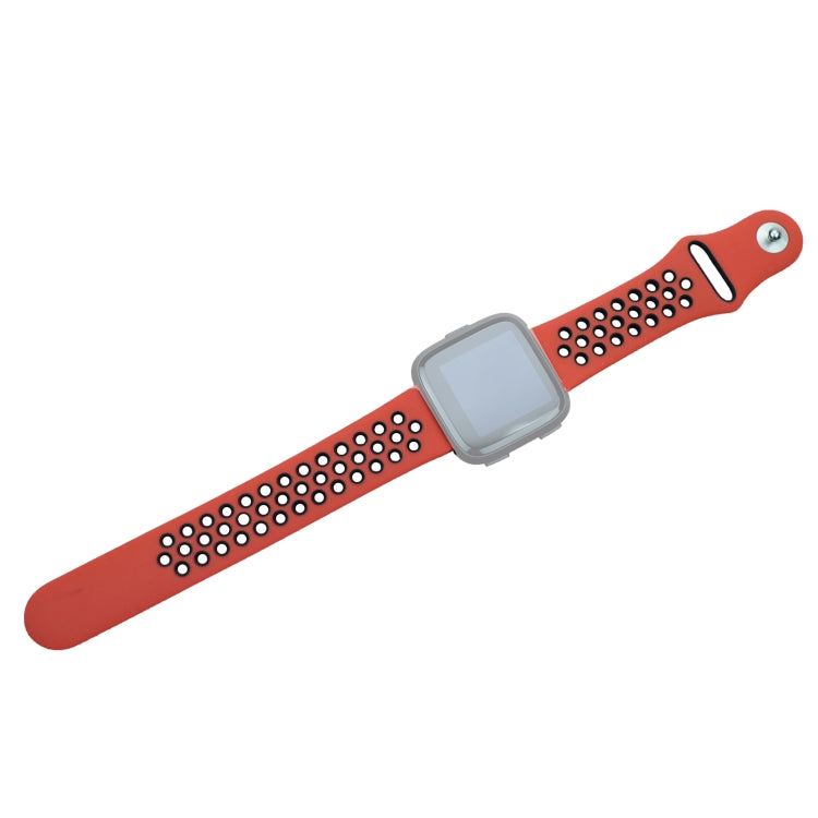 Two-color Silicone Replacement Strap Watchband, For Fitbit Versa 3