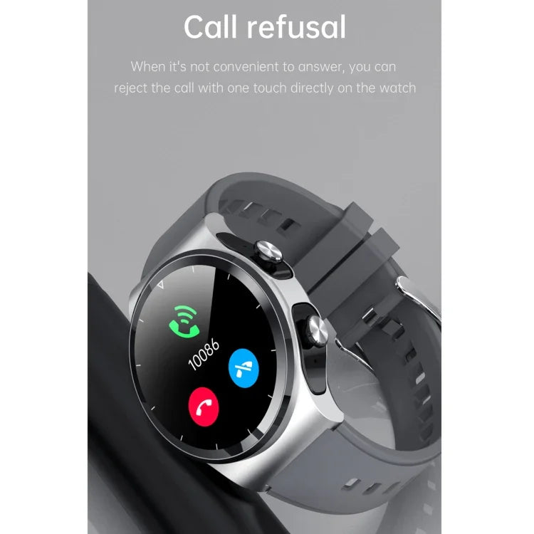 GT69 1.3インチIPSタッチスクリーン IP67防水 Bluetoothイヤホン スマートウォッチ、睡眠モニタリング / 心拍数モニタリング / Bluetooth通話対応