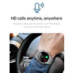 GT69 1.3インチIPSタッチスクリーン IP67防水 Bluetoothイヤホン スマートウォッチ、睡眠モニタリング / 心拍数モニタリング / Bluetooth通話対応