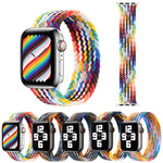 メタルヘッド編み込みナイロン交換用ウォッチバンド、サイズ: XS 128mm Apple Watch Series 6 & SE & 5 & 4 40mm / 3 & 2 & 1 38mm用、XS 128mm 40mm / 38mm