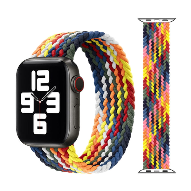 メタルヘッド編み込みナイロン交換用ウォッチバンド、サイズ: S 135mm Apple Watch Series 6 & SE & 5 & 4 40mm / 3 & 2 & 1 38mm用、S 135mm 40mm / 38mm