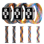 メタルヘッド編み込みナイロン交換用ウォッチバンド、サイズ: S 135mm Apple Watch Series 6 & SE & 5 & 4 40mm / 3 & 2 & 1 38mm用、S 135mm 40mm / 38mm