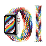 メタルヘッド編み込みナイロン交換用ウォッチバンド、サイズ: L 155mm Apple Watch Series 6 & SE & 5 & 4 40mm / 3 & 2 & 1 38mm用、L 155mm 40mm / 38mm
