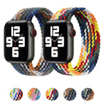 メタルヘッド編み込みナイロン交換用ウォッチバンド、サイズ: L 155mm Apple Watch Series 6 & SE & 5 & 4 40mm / 3 & 2 & 1 38mm用、L 155mm 40mm / 38mm