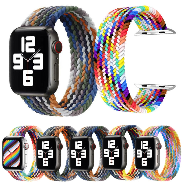 Metal Head 編み込みナイロン交換用時計バンド、サイズ: XS 135mm Apple Watch Series 6 & SE & 5 & 4 44mm / 3 & 2 & 1 42mm 用、XS 135mm 44mm / 42mm