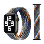 Metal Head 編み込みナイロン交換用時計バンド、サイズ: M 155mm Apple Watch Series 6 & SE & 5 & 4 44mm / 3 & 2 & 1 42mm 用、M 155mm 44mm / 42mm