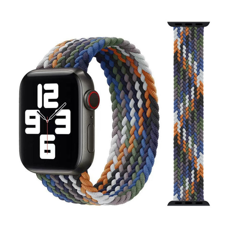 Metal Head 編み込みナイロン交換用時計バンド、サイズ: M 155mm Apple Watch Series 6 & SE & 5 & 4 44mm / 3 & 2 & 1 42mm 用、M 155mm 44mm / 42mm