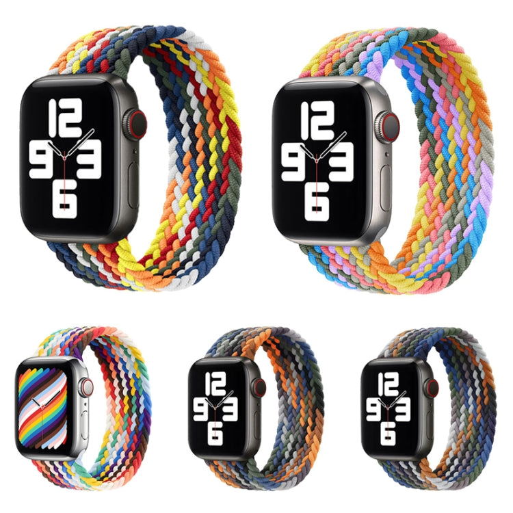 Metal Head 編み込みナイロン交換用時計バンド、サイズ: L 165mm Apple Watch Series 6 & SE & 5 & 4 44mm / 3 & 2 & 1 42mm 用、L 165mm 44mm / 42mm