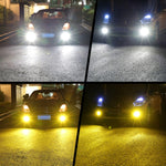 DC9-36V 30W 3000LM IP65 Car LED Double Color Fog Light with 30LEDs SMD-2525 Lamp, 2 PCS V6 880, 2 PCS V6 9005, 2 PCS V6 9006, 2 PCS V6 H4, 2 PCS V6 H7, 2 PCS V6 H10, 2 PCS V6 H11, 2 PCS V6 H16, 2 PCS V6 P13W