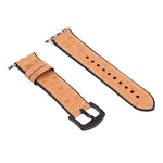 オーストリッチテクスチャーレザー交換用時計バンド Apple Watch Series 7 45mm / 6 & SE & 5 & 4 44mm / 3 & 2 & 1 42mm 用、7 41mm / 6 & SE & 5 & 4 40mm / 3 & 2 & 1 38mm 用