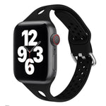 シリコン交換用時計バンド Apple Watch Series 7 45mm / 6 & SE & 5 & 4 44mm / 3 & 2 & 1 42mm 用、7 41mm / 6 & SE & 5 & 4 40mm / 3 & 2 & 1 38mm 用