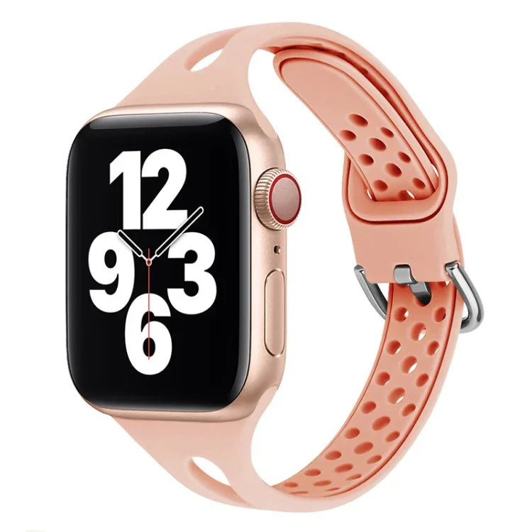 シリコン交換用時計バンド Apple Watch Series 7 45mm / 6 & SE & 5 & 4 44mm / 3 & 2 & 1 42mm 用、7 41mm / 6 & SE & 5 & 4 40mm / 3 & 2 & 1 38mm 用