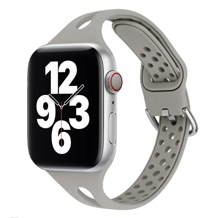 シリコン交換用時計バンド Apple Watch Series 7 45mm / 6 & SE & 5 & 4 44mm / 3 & 2 & 1 42mm 用、7 41mm / 6 & SE & 5 & 4 40mm / 3 & 2 & 1 38mm 用