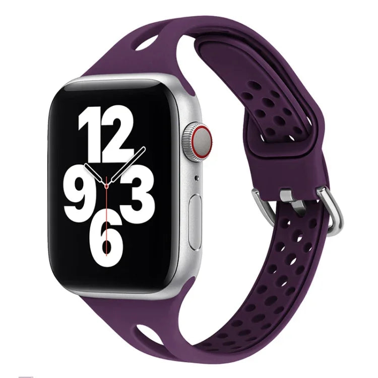 シリコン交換用時計バンド Apple Watch Series 7 45mm / 6 & SE & 5 & 4 44mm / 3 & 2 & 1 42mm 用、7 41mm / 6 & SE & 5 & 4 40mm / 3 & 2 & 1 38mm 用