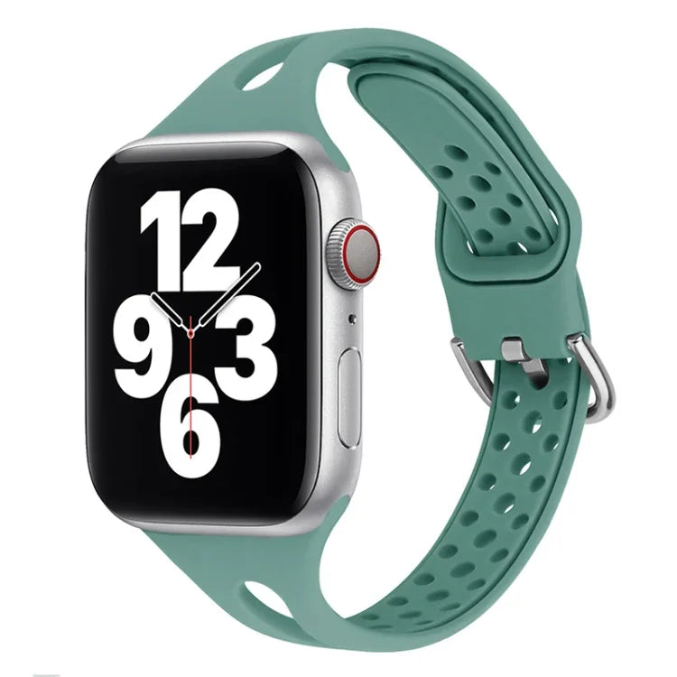 シリコン交換用時計バンド Apple Watch Series 7 45mm / 6 & SE & 5 & 4 44mm / 3 & 2 & 1 42mm 用、7 41mm / 6 & SE & 5 & 4 40mm / 3 & 2 & 1 38mm 用
