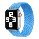 Metal Head 編み込みナイロン無地交換用ストラップ時計バンド Apple Watch Series 6 & SE & 5 & 4 40mm / 3 & 2 & 1 38mm 用、L 155mm