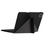 B011 分割可能なBluetoothキーボード用レザーケース、三角ホルダー＆ペンスロット付き、iPad 9.7 2018 & 2017 / Pro 9.7 / Air 2対応、iPad 10.2 2020 & 2019 / Pro 10.5インチ / Air 3 10.5インチ対応