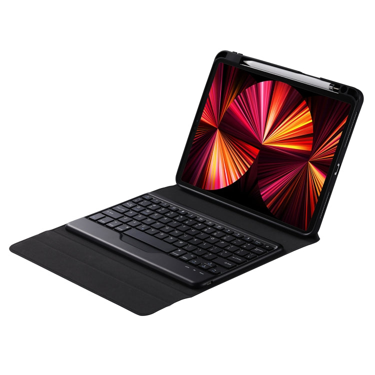 B011 分割可能なBluetoothキーボード用レザーケース、三角ホルダー＆ペンスロット付き、iPad 9.7 2018 & 2017 / Pro 9.7 / Air 2対応、iPad 10.2 2020 & 2019 / Pro 10.5インチ / Air 3 10.5インチ対応
