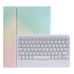 B011 分割可能なBluetoothキーボード用レザーケース、三角ホルダー＆ペンスロット付き、iPad 9.7 2018 & 2017 / Pro 9.7 / Air 2対応、iPad 10.2 2020 & 2019 / Pro 10.5インチ / Air 3 10.5インチ対応