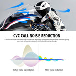 WUPP Bluetooth 5.1 S2 バイク用ヘルメット フルデュプレックス Bluetooth インターコム ヘッドセット イヤホン