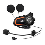 WUPP Bluetooth 5.1 S2 バイク用ヘルメット フルデュプレックス Bluetooth インターコム ヘッドセット イヤホン