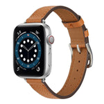Bスタイルレザーストラップ時計バンド Apple Watch Series 用、7 45mm / 6 & SE & 5 & 4 44mm / 3 & 2 & 1 42mm、7 41mm / 6 & SE & 5 & 4 40mm / 3 & 2 & 1 38mm