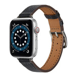 Bスタイルレザーストラップ時計バンド Apple Watch Series 用、7 45mm / 6 & SE & 5 & 4 44mm / 3 & 2 & 1 42mm、7 41mm / 6 & SE & 5 & 4 40mm / 3 & 2 & 1 38mm