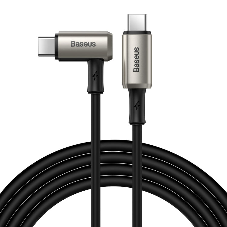 Baseus CATPN-01 100W 5A PD3.1 Gen2 USB-C / Type-C から USB-C / Type-C HD 同期画面 同軸ハンマケーブル、ケーブル長さ: 1.5m