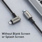 Baseus CATPN-01 100W 5A PD3.1 Gen2 USB-C / Type-C から USB-C / Type-C HD 同期画面 同軸ハンマケーブル、ケーブル長さ: 1.5m
