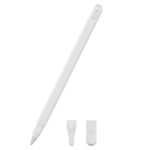 3-in-1 単色シリコンスタイラスペン保護ケースセット Apple Pencil 2用