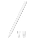 3-in-1 単色シリコンスタイラスペン保護ケースセット Apple Pencil 2用