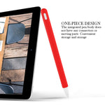 3-in-1 単色シリコンスタイラスペン保護ケースセット Apple Pencil 2用