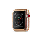 グリッターパウダーTPU保護ケース、Apple Watch Series 6 / 5 / 4 / Watch SE 44mm 用、Apple Watch Series 3 & 2 & 1 42mm 用、Apple Watch Series 6 / 5 / 4 / Watch SE 40mm 用、Apple Watch Series 3 & 2 & 1 38mm 用