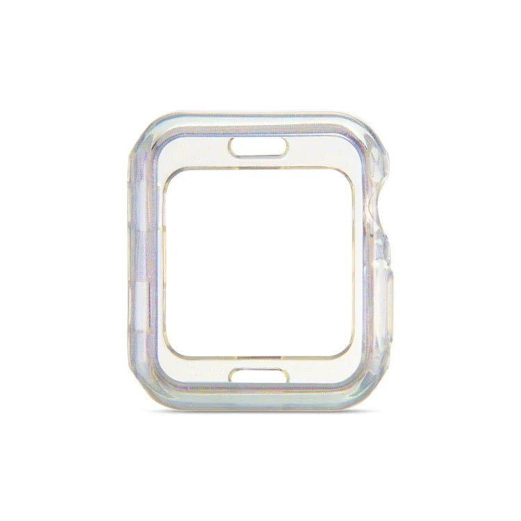 グリッターパウダーTPU保護ケース、Apple Watch Series 6 / 5 / 4 / Watch SE 44mm 用、Apple Watch Series 3 & 2 & 1 42mm 用、Apple Watch Series 6 / 5 / 4 / Watch SE 40mm 用、Apple Watch Series 3 & 2 & 1 38mm 用