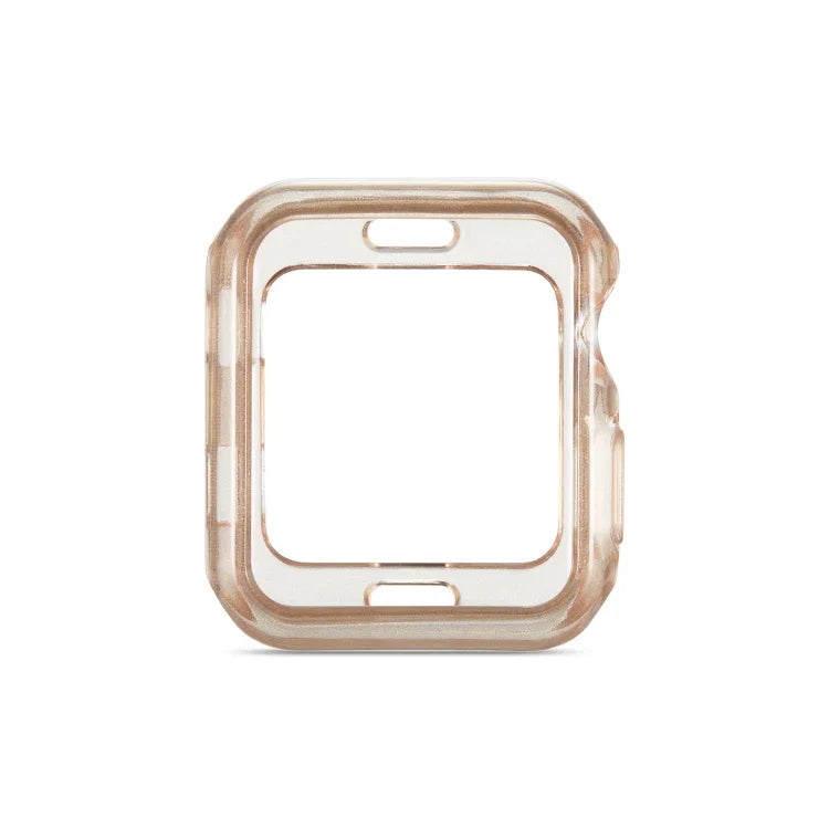 グリッターパウダーTPU保護ケース、Apple Watch Series 6 / 5 / 4 / Watch SE 44mm 用、Apple Watch Series 3 & 2 & 1 42mm 用、Apple Watch Series 6 / 5 / 4 / Watch SE 40mm 用、Apple Watch Series 3 & 2 & 1 38mm 用