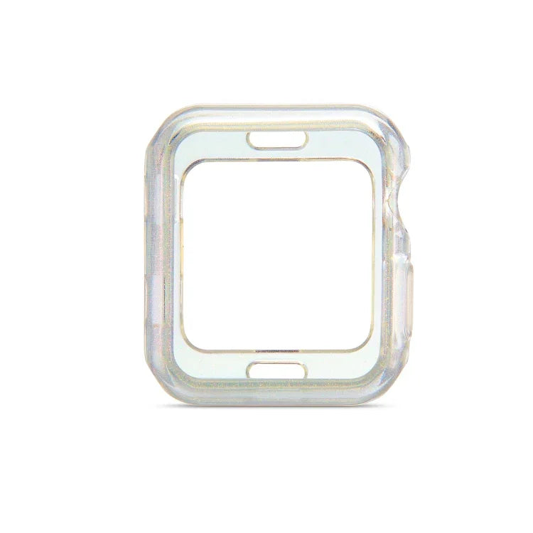 グリッターパウダーTPU保護ケース、Apple Watch Series 6 / 5 / 4 / Watch SE 44mm 用、Apple Watch Series 3 & 2 & 1 42mm 用、Apple Watch Series 6 / 5 / 4 / Watch SE 40mm 用、Apple Watch Series 3 & 2 & 1 38mm 用